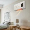 Space Heater for Indoor with Remote Wall Mounted  Conditioner Low Noise Timing Function for Home Office EU Plug 220V 6