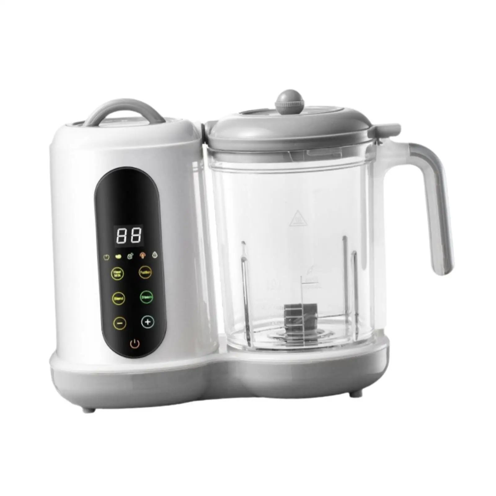 Baby Food Maker Lightweight Multifunctional Touch Screen Homemade Food Mills Machine Puree Blender for Newborn Infants Babies