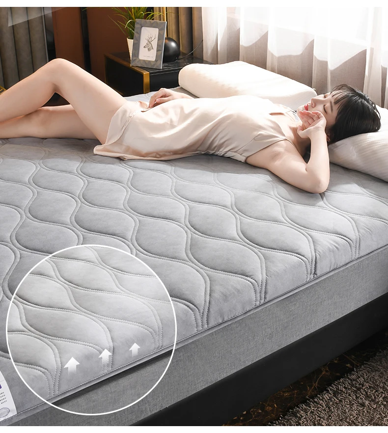 Description Picture 6 of itemNew High quality Tatami Mattress Folding floor mat Home bedroom Soft Comfortable Mattress Safety Cotton Material Mattresses