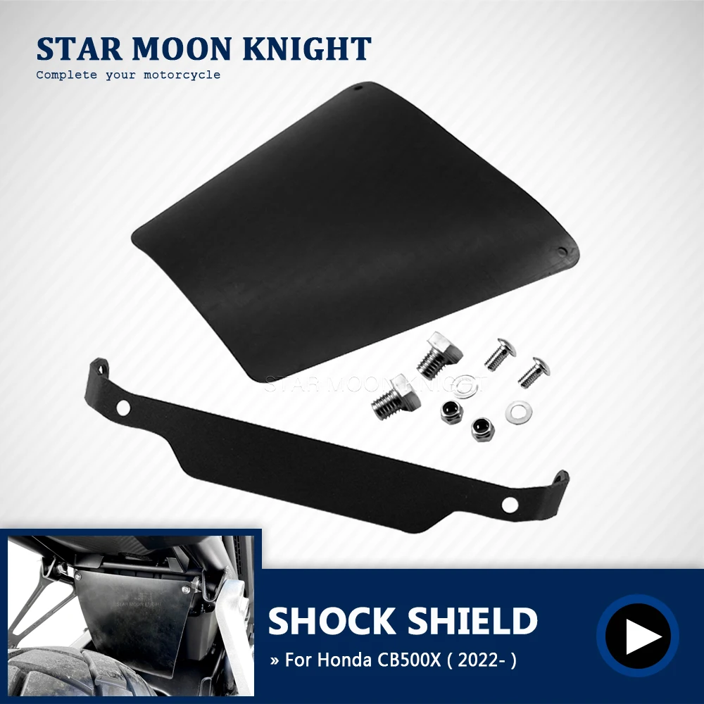 

Motorcycle Accessories Shock Shield Shockproof Cover For Honda CB500X CB 500 X 2022 2023 - Fender Mudguard Rear Tire Hugger