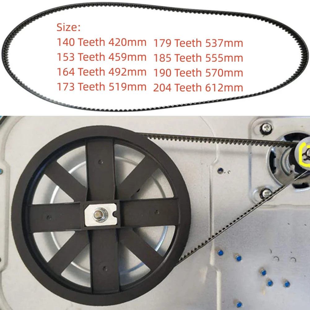 Universal Household Bread Maker Belt 140-204 Teeth 420-612MM Kitchen Appliance Spare Accessories Bread Machines Parts