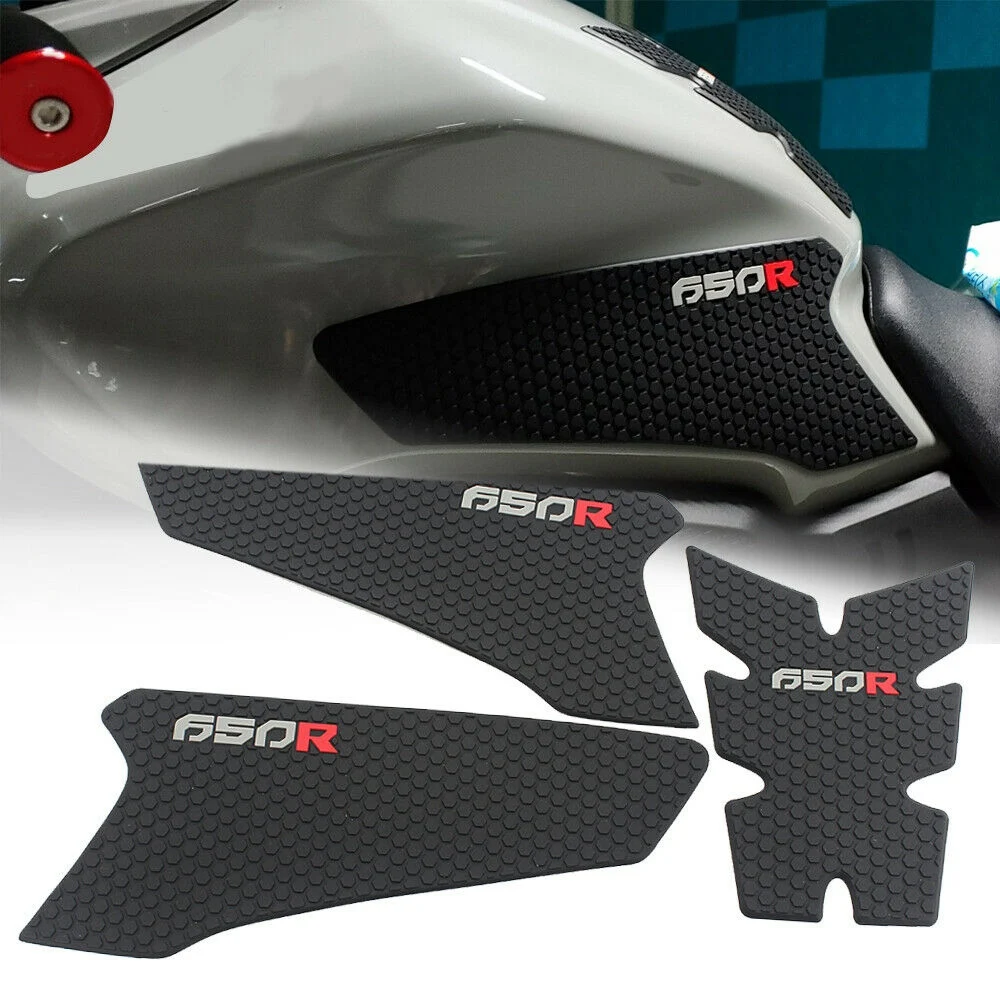 

Tank Grip Pads for HONDA CBR650R CB650R 2019-2021 Protector Sticker Tank Traction Pad Side