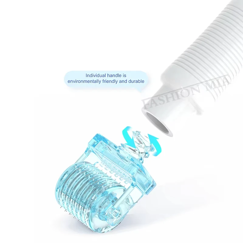 Disposable 3 in 1 S1 Derma Roller Head Hydration Skin Anti Spot Acne Face Hair Treatment Dermaroller Needles 49pin 64pin 112pin