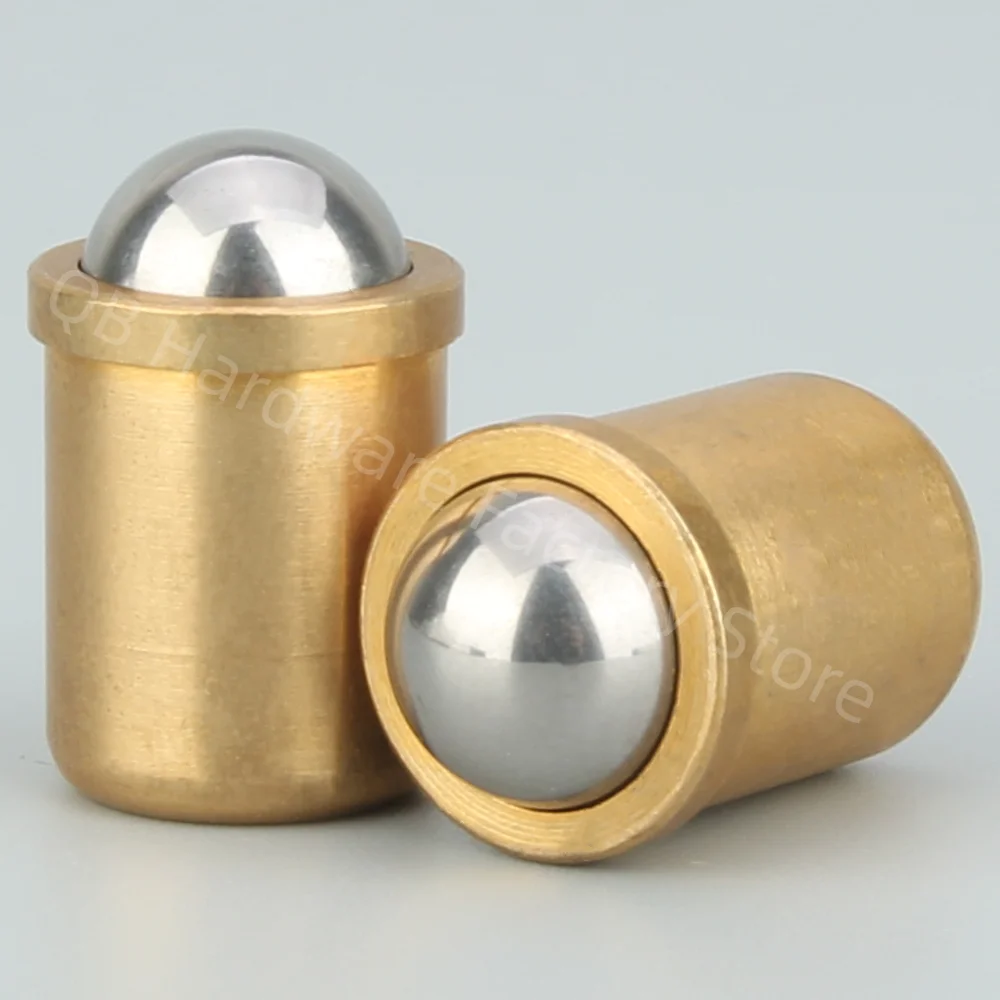 Stainless Steel Ball Lock Pins Customizable Press-Fit Plunger Stainless Steel/Brass Spring Ball Plungers With Locating/Positioning Function