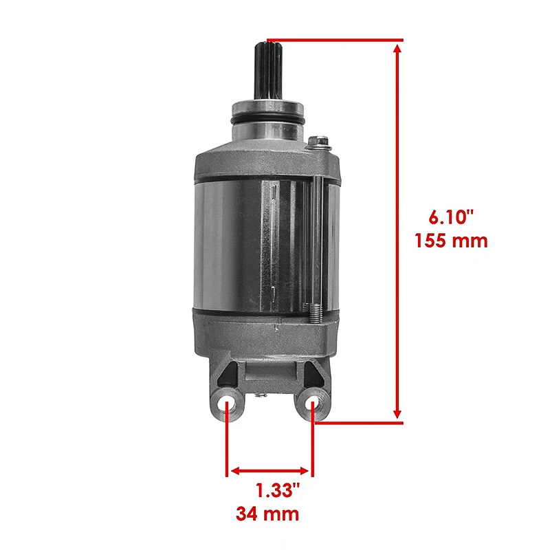 ATV Starter Motor 21163-0033 for Kawasaki KFX450R 2008-2014 450 R KSF450B8F KSF450B8FA KSF450B9F KFX 450R Engine Accessories