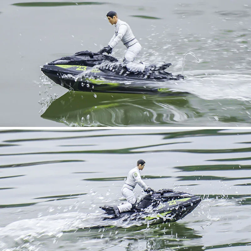 UDI023 RC Speedboat 2.4G Jet Spray RC Boat Remote Control Ship Waterproof Self-Righting LED Lights RTR High-Speed Models Toys 6