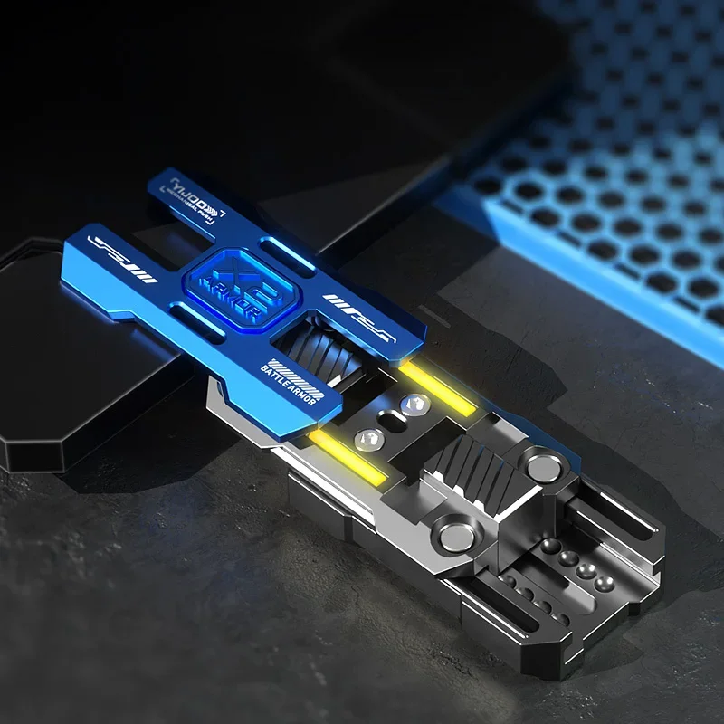 Leuchtender Schieber für Erwachsene – EDC-Gadget, Fidget-Spielzeug für den Schreibtisch, Anti-Handspinner, Stressabbau bei Autismus, Angstzuständen, ADHS, lustiges Geschenk_voghion.com