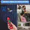 EMF Meter Digital Electromagnetic Field Radiation Detector Handheld LCD Tester Paranormal Equipment with Sound and Light Alarms 5