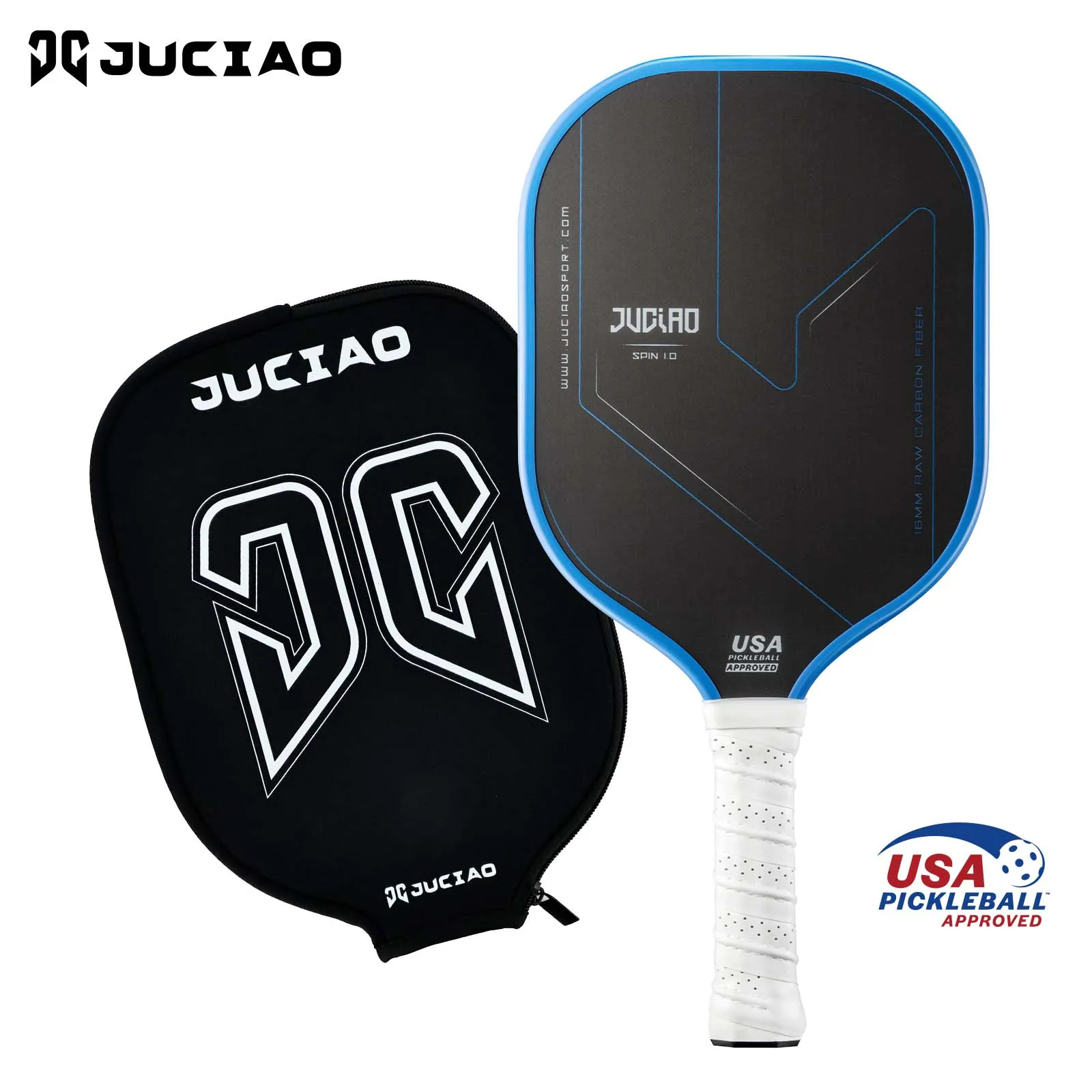 Carbon fiber pickleball paddle 1