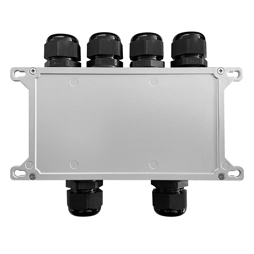 Poe repetidor ip67 4 portas para exterior,