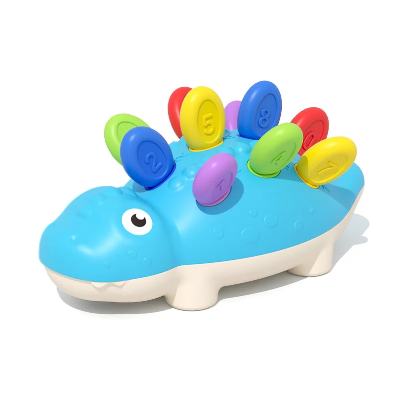 Dinosaur Montessori Baby Toys Hand-eye Coordination Fine Motor Training Develop Concentration Children Sensory Educational Toy 5