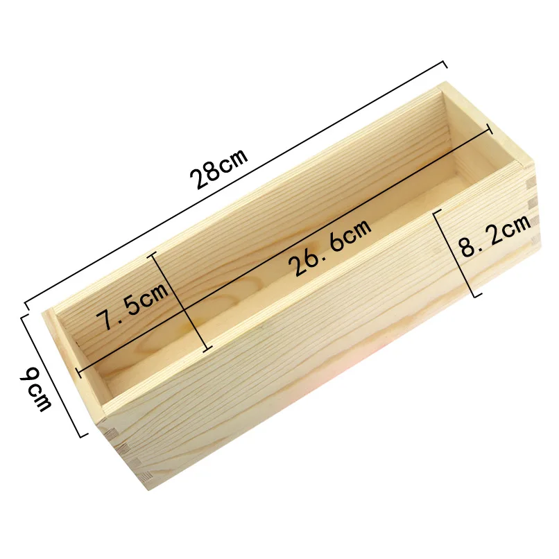 Soap Making Tools Wood Cutting Box Silicone Soap Mould