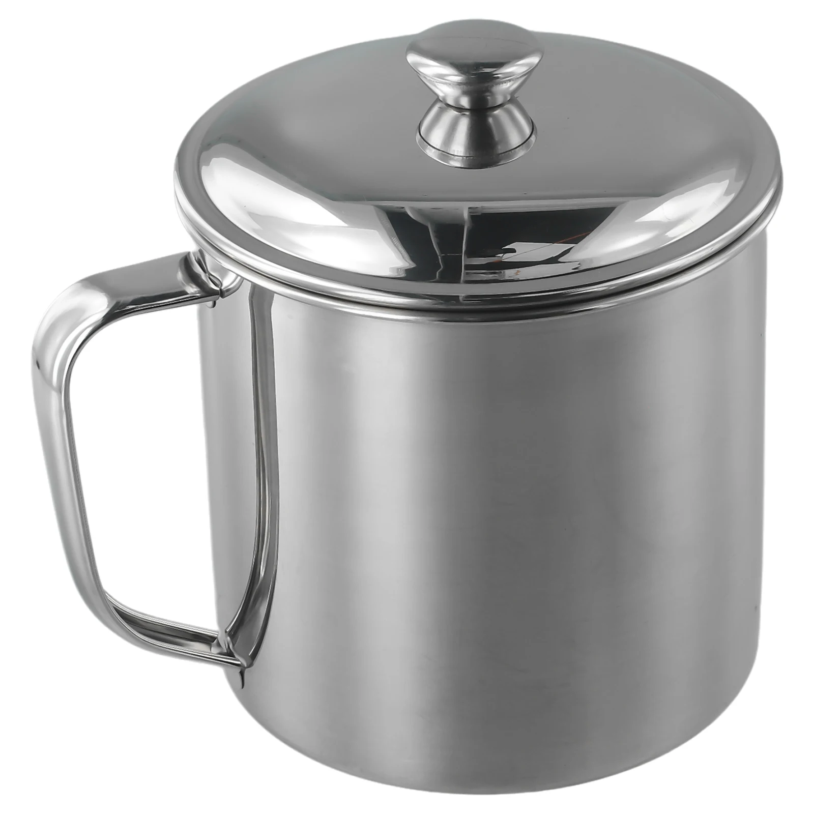 Drinking Mug Handle Design Stainless Steel Water Milk Coffee Tea Cup Camping Mug Home Travel Drinkware Water Cup 200-1100ml