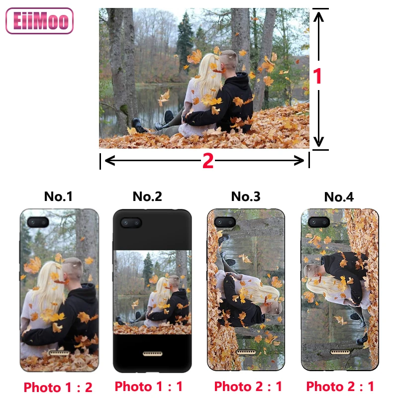 EiiMoo Personalized Photo Phone Case - Custom Image Cover