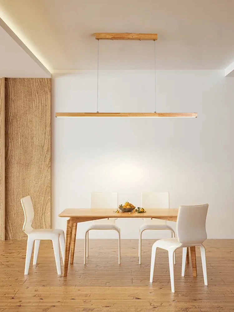 Modern Hanging Chandelier for Dining Room Kitchen Shop Long Table Wooden Chandelier Pendent Lamp Minimalist Design Led Lighting led chandelier ceiling chandelier led pendant light