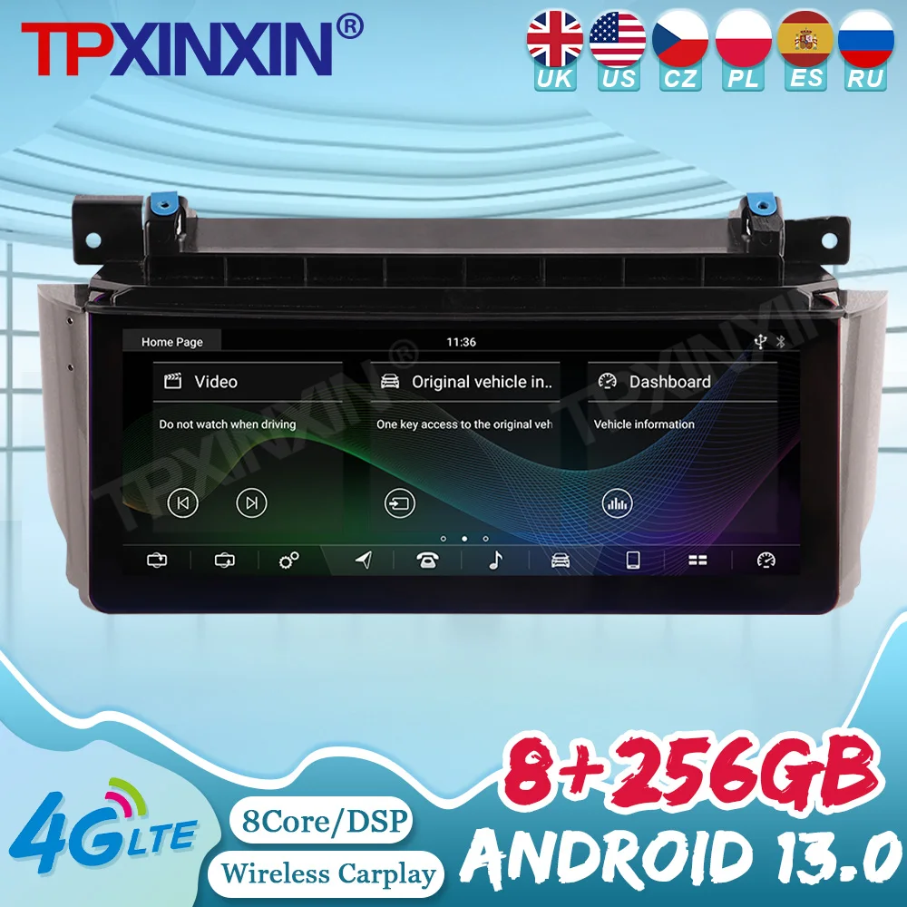 

13.3" Android Car Radio For Range Rover V8 2006-2012 DVD Multimedia Video Player Stereo Auto GPS Navigation Carplay DSP 5G WIFI