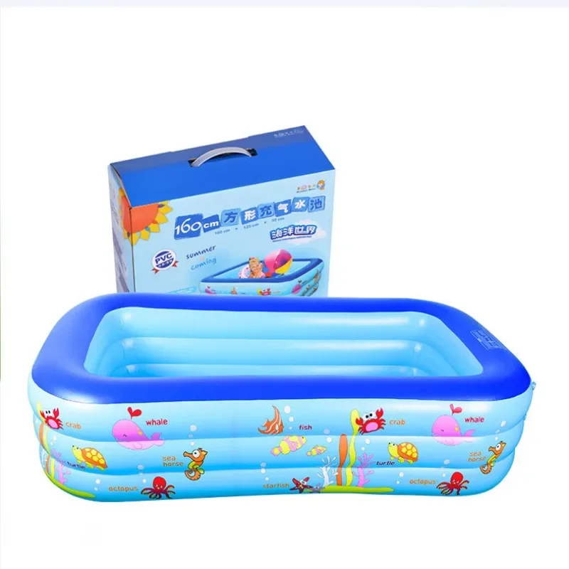 Children's Swimming Pool Inflatable Toys Framed Pools Garden Kids Baby Bath Bathtub Summer Outdoor Indoor Water Game Gifts Kid