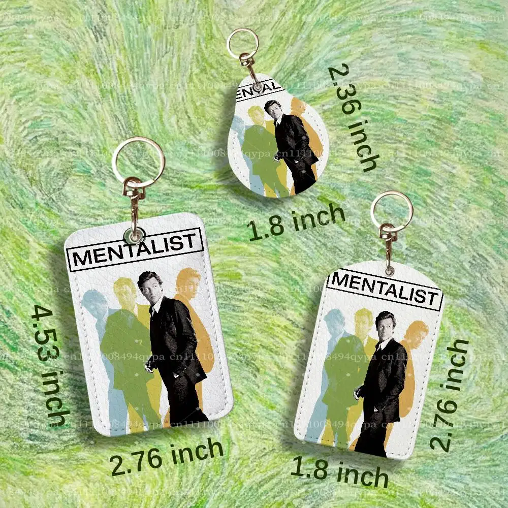Versatile Leather Keychain Card Holder for ID, Cash, Keys & Cards