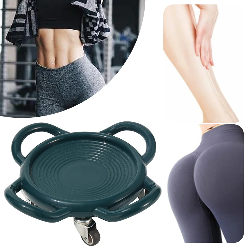 Ab Roller Sliding Disc Abdominal Training Machine 360 Degree Rotating Abdominal Muscle Disc Multifunction for Gym Home Training
