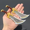 15cm God of War Game Metal Weapon Model Ragnarok Kratos Weapon Blades of Chaos Runic Double Blade  Sword Samurai Gifts Toys Boys 6