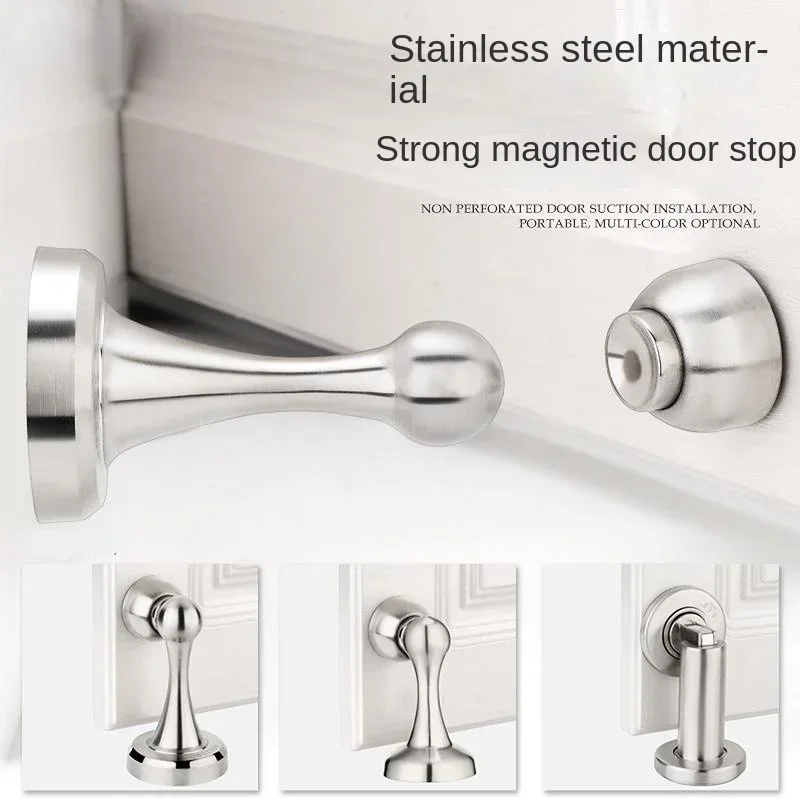 Drawing Stainless Steel Manual Operation Standard Type Gate Suction Quality  Touch Door Door Collision Door Stopper