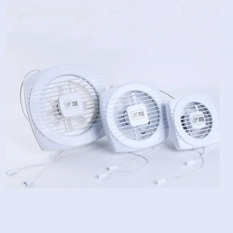 변기 벽 변기 욕실 풀 와이어 변경 환풍기, 음소거 대형 흡입 배기 선풍기, 4 인치, 6 인치, 8 인치