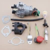 Carburetor For Honda GX340 11HP GX390 13HP Engine with Spark Plug Air Filter Charging Kit 16100-ZF6-V01 5