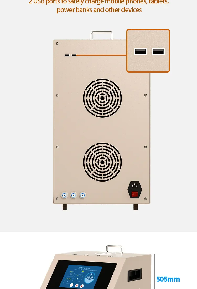 Smart Hydrogen Absorption Machine Portable 99.99% High Purity Water Generator Hydrogen Inhalation Machine3000ml/min