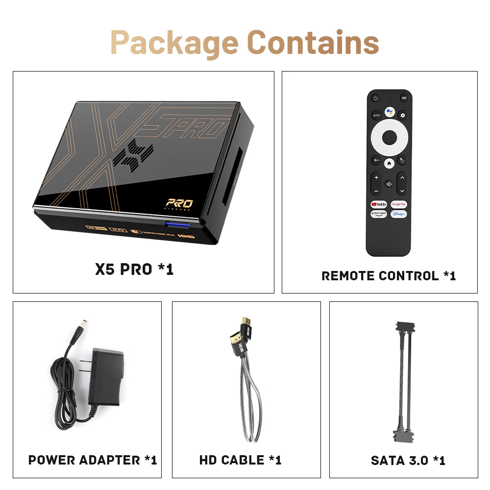 Kinhank Super Console X5 Pro Android TV Box for 8K@60FPS 4K
