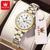 OLEVS Luxury Quartz Watch for Women Elegant Stainless Steel Watch Luminous Waterproof Week Date Wristwatch Ladies Dress Watch 1