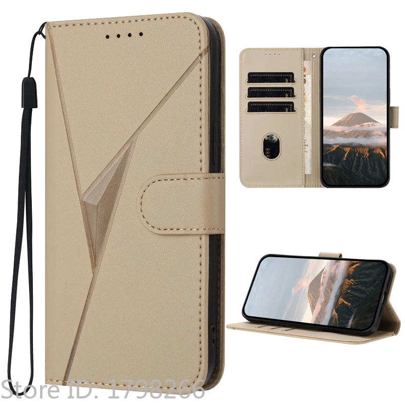 Luxury Pattern Flower Leather Phone Case - Flip Cover Wallet with Card Holder