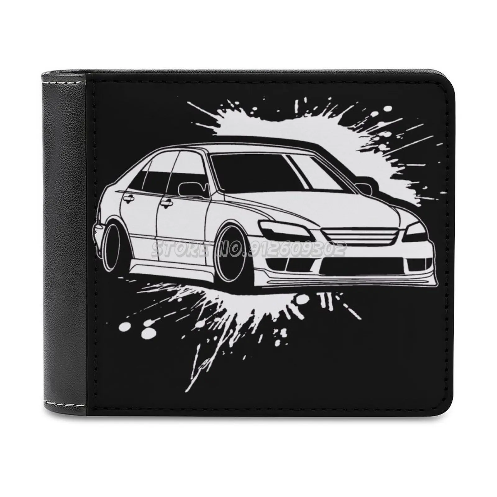 Кожаный кошелек Is300/Altezza мужской тонкий Женский монетница Is300 Altezza Lexus Jdm с открытым