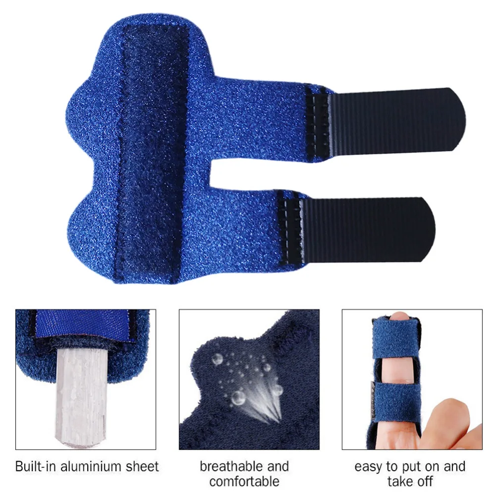 Pain Relief Trigger Finger Fixing Splint Straighten Brace Adjustable Sprain Dislocation Fracture Finger Splint Corrector Support 4