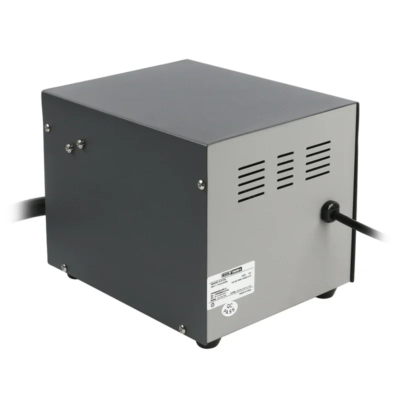 QUICK 706W+ 2 In 1 LED Display Adjustable Hot Air Rework Station Soldering Station Lead-free Desoldering With 3 Nozzles