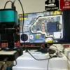 4K 48MP Video Microscope HDMI USB Industrial Microscope Camera 1-130X/150X/180X Zoom C Lens For Soldering Repair Image Collectio 5
