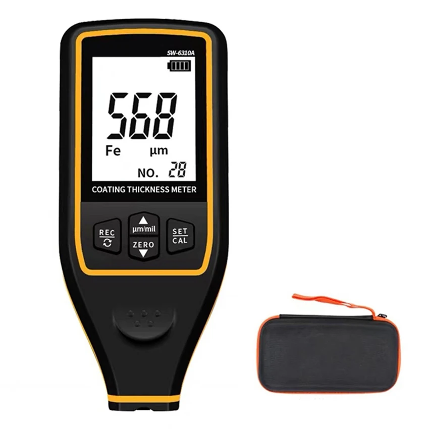 Sw6310a Digital Paint Coating Thickness Gauge Handheld 01700um Auto