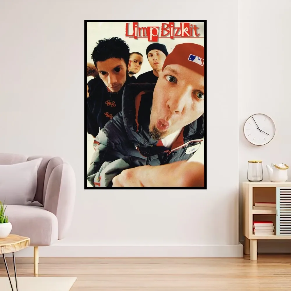 Poster Prints Rock Band Limp Bizkit Hold On Poster Prints Wall Painting Bedroom Living Room Decoration Office Small