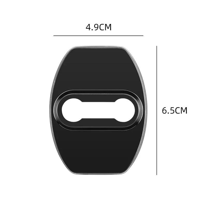 Car Styling Auto Door Lock Cover Anti-Rust For Chevrolet Trax Cruze Malibu Camaro Cavalier Equinox Orlando Lova RV Mon car door lock cover