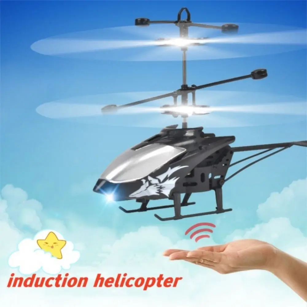 Mini 2 Channel Aerial Vehicle Drone Remote Control Drone Gesture Induction Aircraft Flying Helicopter Flash Children's Toy 5