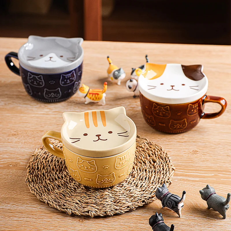 Tazza Dolce Giapponese Ceramica Creativa Shiba Inu Panda Tazza Caffè