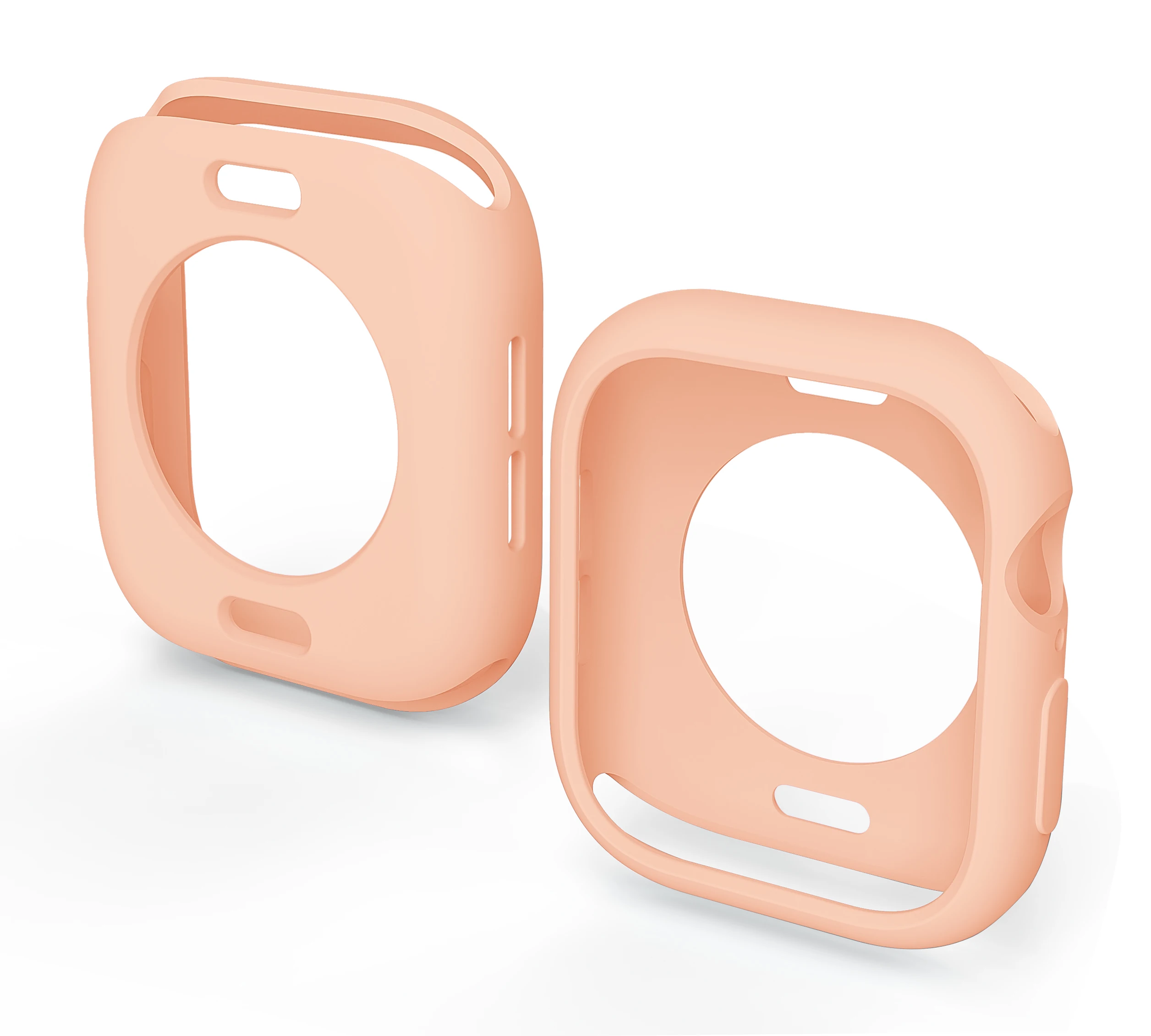 Premium Soft Silicone Protective Case for Smartwatch - Lightweight Cover Shell, Various Sizes