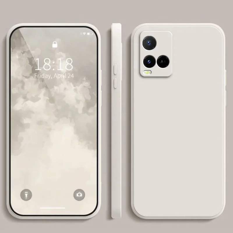 Solid Color Ultra Thin Matte Silicone Phone Case
