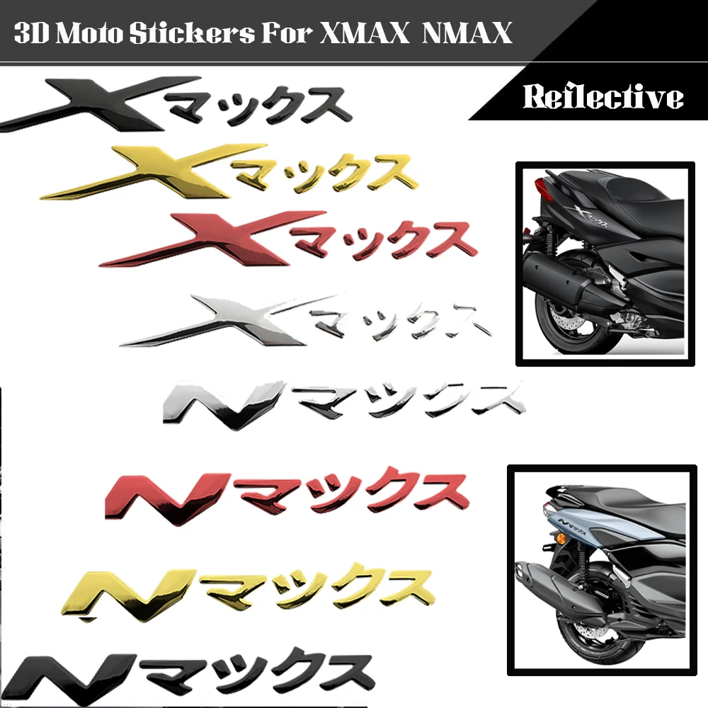 Motorcycle Accessories Decal moto Stickers For Yamaha Xmax300 Nmax125 Nmax155 Xmax X 125 250 300 400 Nmax N Max 150 155 160 2023