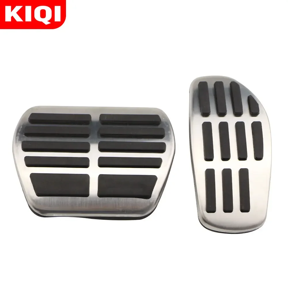 Car Pedals Gas Brake Pedal Pads Cover for Nissan Qashqai J11 X-Trail Rogue T32 Kicks Altima Micra Renault Koleos II Kadjar QM6