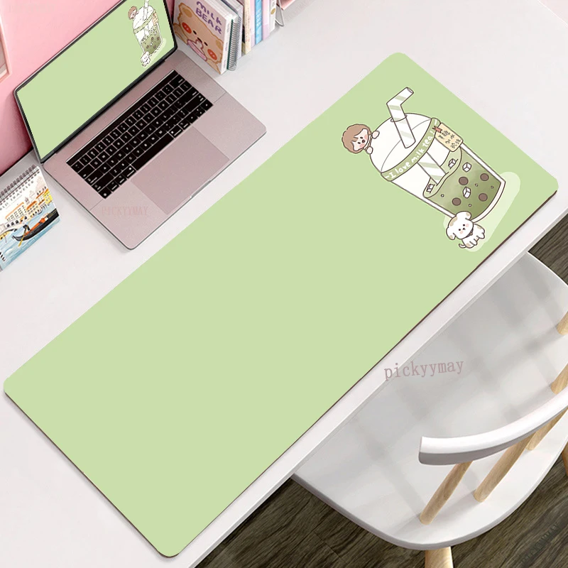 Grande Roxo Mouse Pad para Escritório Tapete de Teclado Kawaii Mousepad para Bebidas Tapete de Mesa Design de Borracha Xxl 30x80cm - Imagem 3