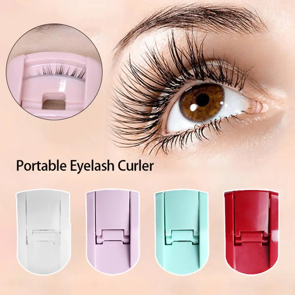 

Eye Lashes Curling Clip Mini Eyelash Curlers Portable False Eyelashes Extension Cosmetic Beauty Makeup Tools