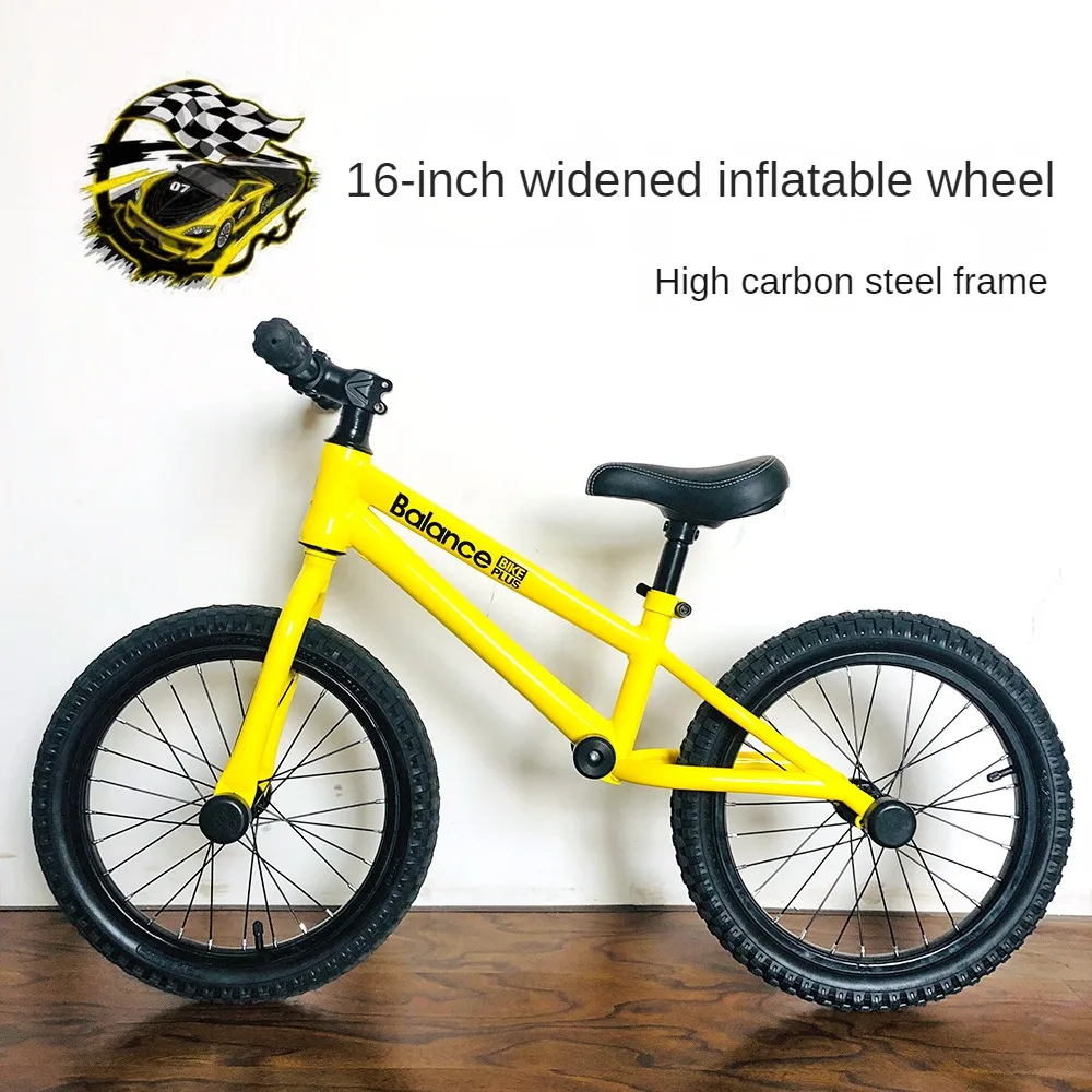 Children's Balance Car 2-6 Year Old Children's Balance Bicycle Boys Girls' Baby Scooter Two Wheeled Car Without Pedal