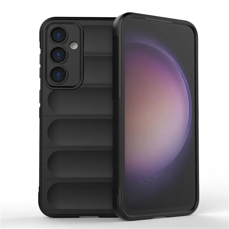 Per Samsung Galaxy S23 Fe 5G Cover Samsung S23 Fe Custodia Antiurto Gomma Silicone Paraurti Protettivo Per Galaxy S23 Fe Fundas