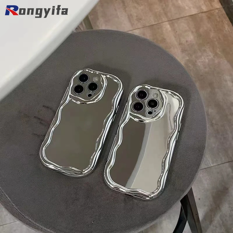 Per Honor 90 80 Pro Honor 80 Se Gt Honor90 Lite Honor 8X X50I Custodia Per Telefono Silver Wave Cream Pattern Cover