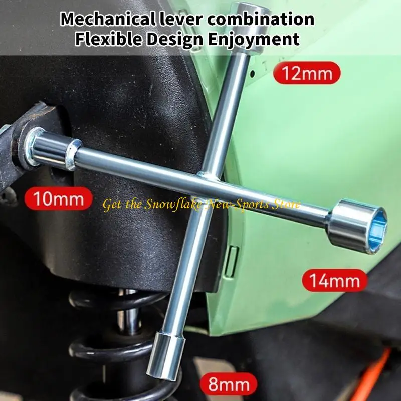 E56D Kassetten Kettenrad Entfernung Schraubenschlüssel Anzug Tragbare Fahrräder Outdoor Reparatur Werkzeug – Detail 10